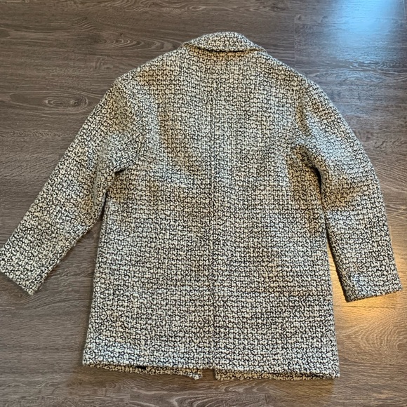 SOLD Abercrombie & Fitch Salt + Pepper Wool Jacket - Picture 3 of 7